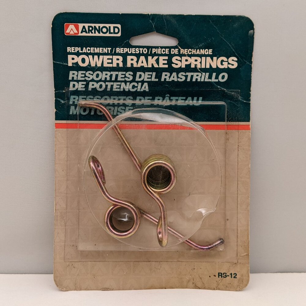 ARNOLD Power Rake Replacement Springs | 2 Pack | RS-12 | NEW